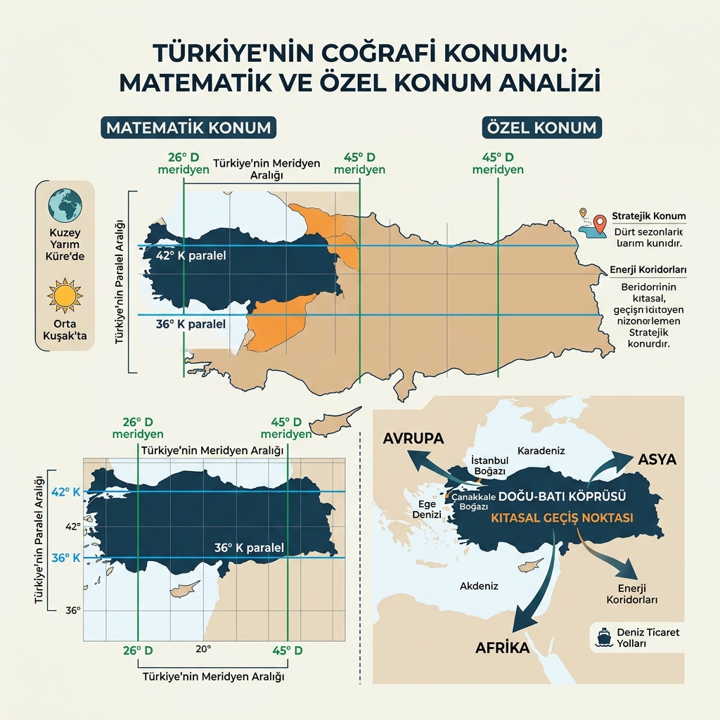 Türkiye Coğrafi Konum Analizi