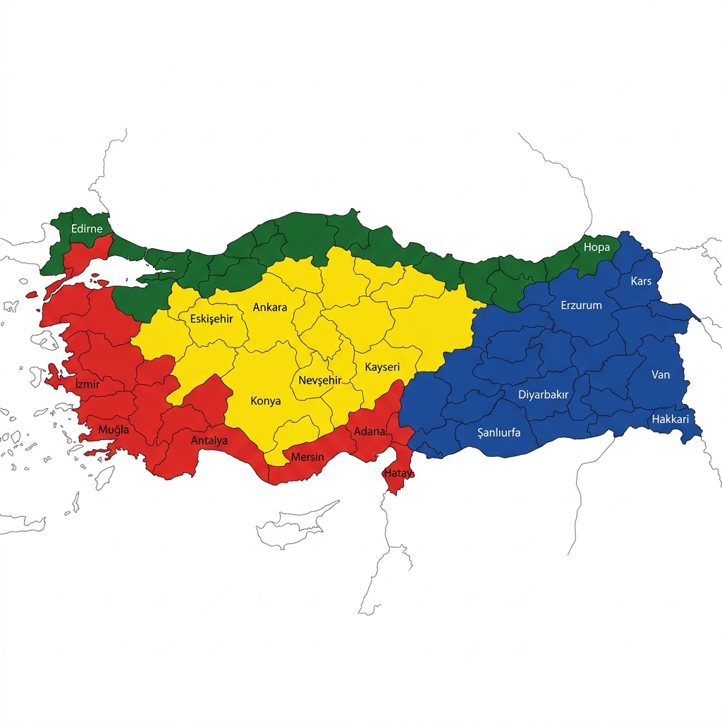 Türkiye İklim Bölgeleri