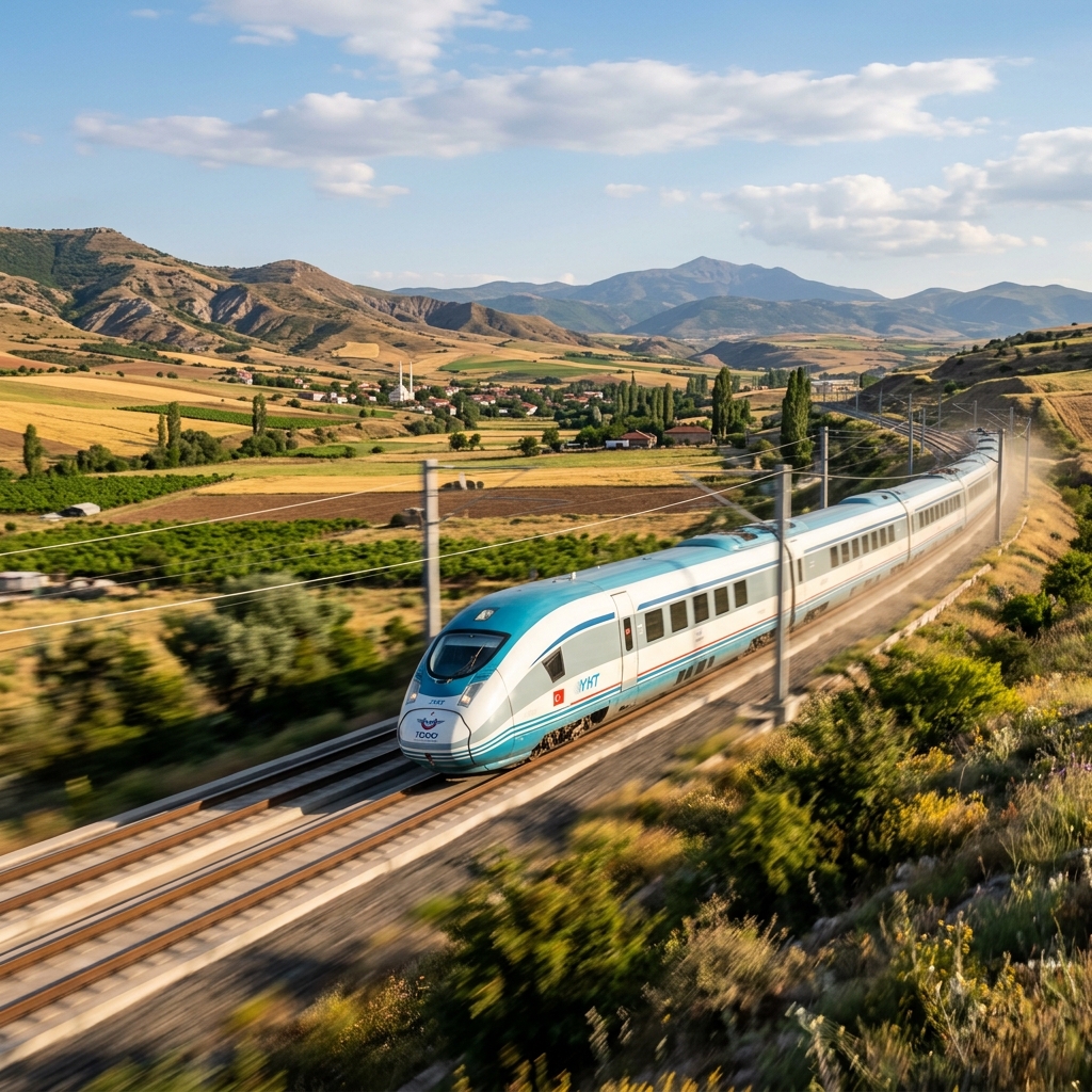 Türkiye Yüksek Hızlı Tren (YHT) Ağı - Ankara, İstanbul, Konya, Sivas Hızlı Tren Hatları